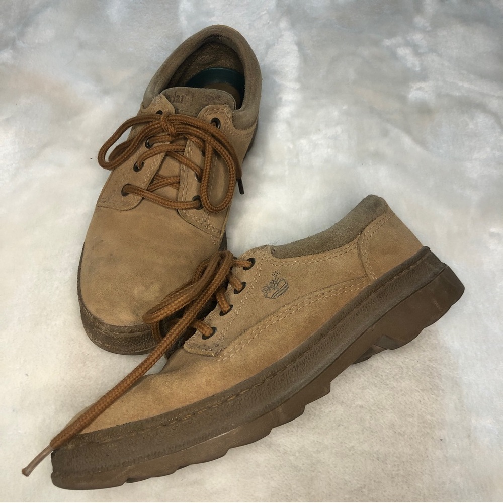 Timberland Suede Lace Up Heavy Duty Shoes Size 5.5